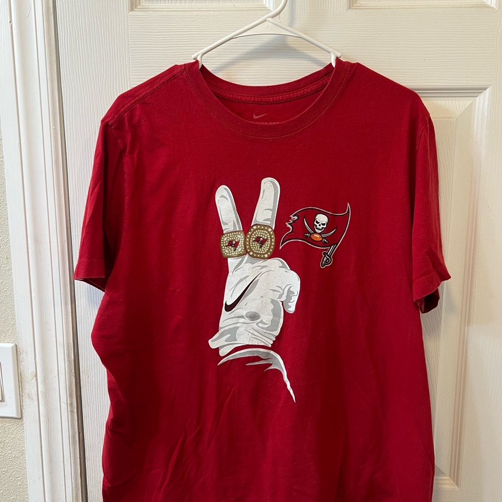 Red Nike Graphic T-Shirt